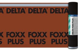 Мембрана диффузионная Delta-Foxx Plus для пологих скатов, с двумя зонами проклейки (75м2)