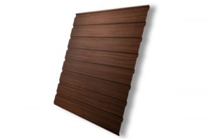 Профнастил C10B 0,45 Print Elite Choco Wood TwinColor