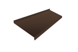 Отлив простой 250 0,5 GreenCoat Pural BT RR 887 шоколадно-коричневый (RAL 8017 шоколад) (2м)
