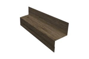 Отлив межэтажный 35 0,45 Print Elite Nordic Wood TwinColor (2м)