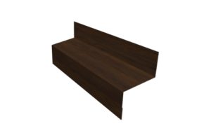 Отлив межэтажный 45 0,45 Print Elite Chestnut Wood (3м)