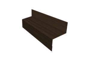 Отлив межэтажный 45 0,45 Print Elite Coffee Wood TwinColor (3м)