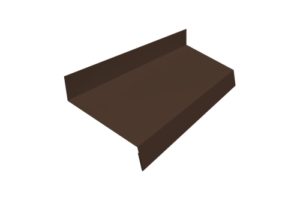 Отлив простой 70 0,5 Satin Matt RAL 8017 шоколад (2м)